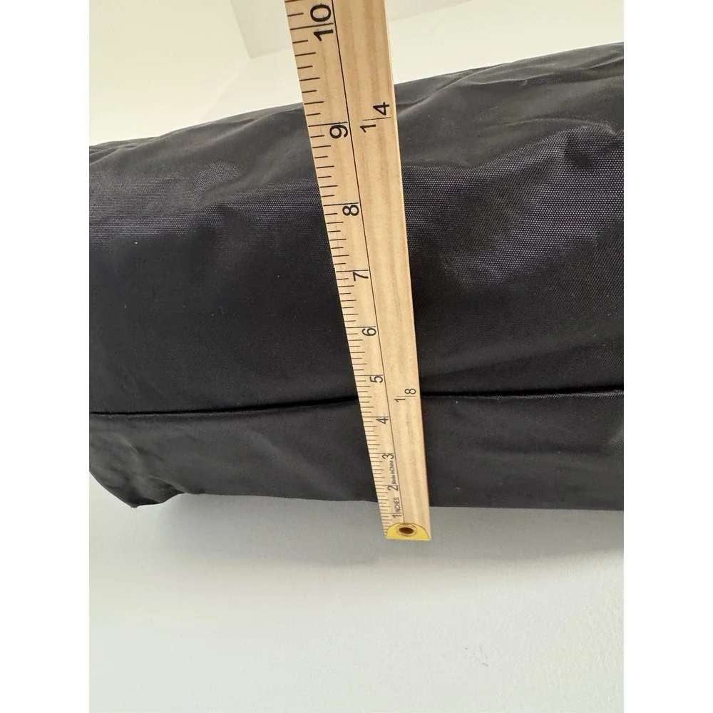 Barrington Weekend Overnight Zipper Nylon Bag ‎ Large 20x12 Black